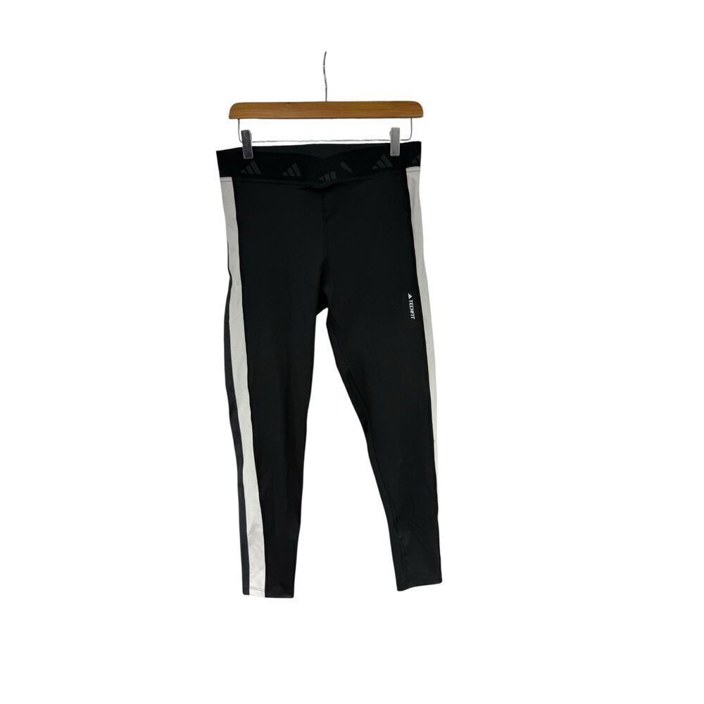 Adidas Techfit Aeroready Compression Pants Women's Black Stretch Workout‎ Large
